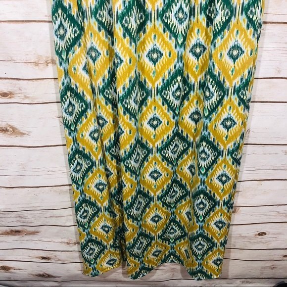 Grass collection halter back cable knit front maxi size L - Picture 3 of 5